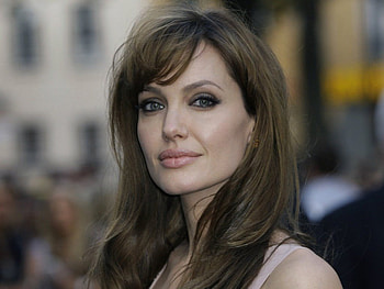 Beutiful Angelina, Actress, Angelina, Joile, brunette, Producer HD wallpaper