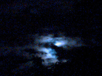 Cloudy Moonlight Night, night, abstract, coludy, moonlight, graphy HD wallpaper
