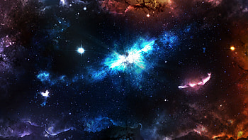 Universe, Glow HD wallpaper