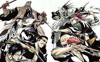 Kenpachi, Bleach captains HD wallpaper
