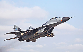 MiG-29, , Fulcrum, Serbian Air Force, combat aircraft, jet fighter, fighter, Air Force of Serbia and Montenegro HD wallpaper