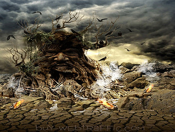 the burning tree, get web traffic, traffic, get traffic, buy web traffic HD wallpaper