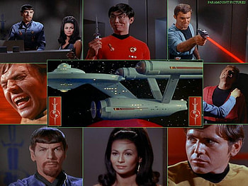Mirror_Mirror Collage, star trek collage, tos, star trek, empire HD wallpaper