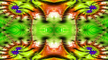 Trippy Psychedelic Fractal, trippy, psychedelic, aesthetic, Abstract, fractal HD wallpaper
