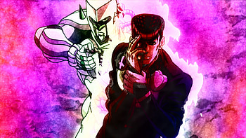 Anime - Jojo's Bizarre Adventure Crazy Diamond (Jojo's Bizarre Adventure) Josuke Higashikata Bakgrund HD wallpaper