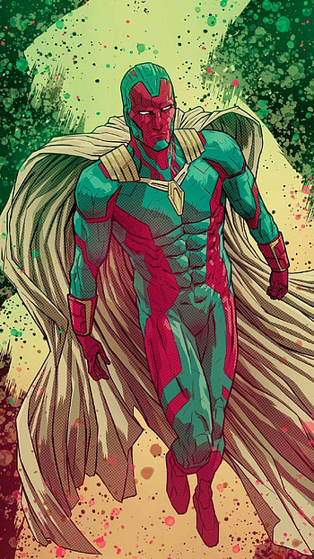 Vision, Vision Marvel Superhero HD phone wallpaper