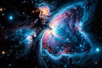 Galactic Reverie VIII, Universe, Sci Fi, Space, Cosmos, Nebula HD wallpaper