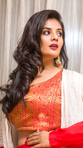 Sreemukhi, model, anchor HD phone wallpaper