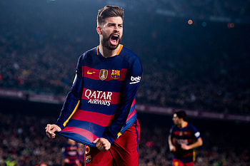 Camp Nou, Gerard Pique HD wallpaper