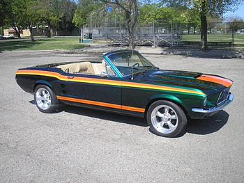 1967 Mustang Retractable Hardtop, tuning, ford, mustang, car HD wallpaper