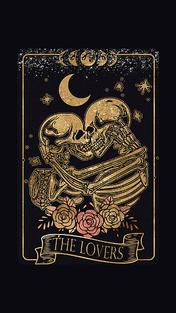 The lovers, tarot, card HD phone wallpaper