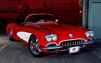 1954 Corvette C1, Corvette HD wallpaper