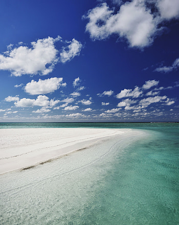 Nature, Beach, Sand, Tropics, Island, Stranded, Shallow, Maldives HD phone wallpaper