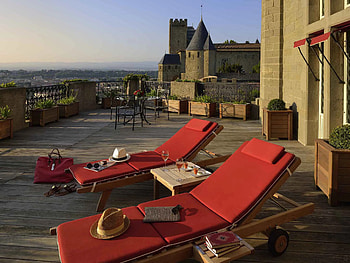 Carcassonne, Hotels, France HD wallpaper