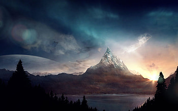 Erebor, ideas, backgrounds, nature HD wallpaper