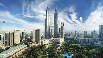 Malaysia Travels, Kuala Lumpur City Centre, Panoramic View HD wallpaper