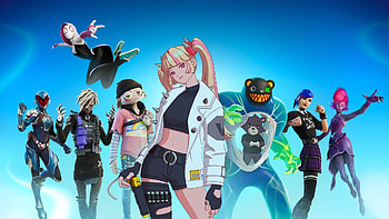 Epic Fortnite : Stunning Video Game Character Lineup, video game, Fortnite HD wallpaper
