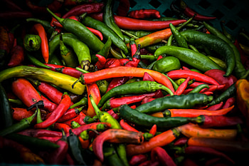 Chilli Peppers, chilli, spice, food, peppers HD wallpaper