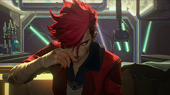 VI from Arcane: Stunning Ultra for Season 2, TV Show, Arcane, Arcane Season 2, VI (League Of Legends) HD wallpaper