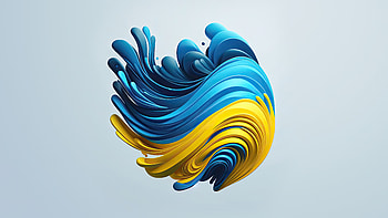 Blue & Gold Crest — Ukraine Ultra, Ukraine HD wallpaper