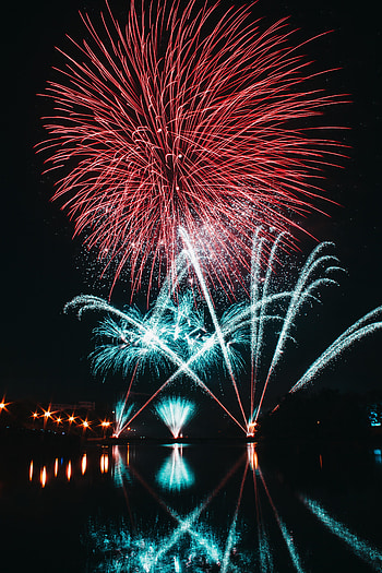 Holidays, Salute, Bright, Sparks, Fireworks, Firework HD phone wallpaper