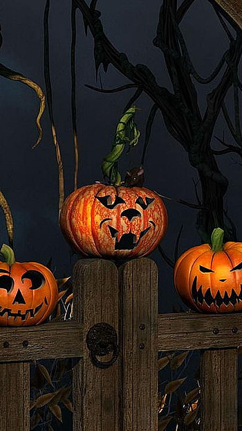 Danger halloween HD phone wallpaper