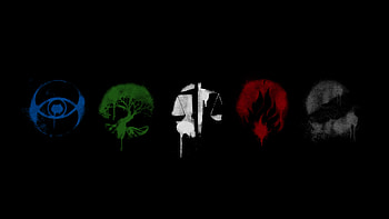 Divergent Erudite, Abnegation, Unique background, Minimalist art HD wallpaper