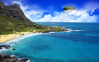 Emerald Coast, coast HD wallpaper