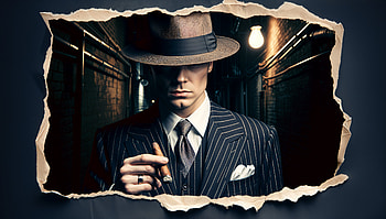 Gangster Vibes: Ultra Experience, gangster, vintage, cigar, suit HD wallpaper