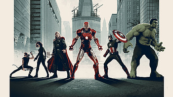 Avengers New Art, avengers, superheroes, artwork, digital-art HD wallpaper