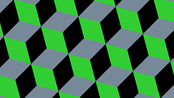 grey black 3d cubes green light slate gray lime green HD wallpaper