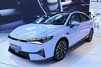Presentation, XPeng P5 sedan HD wallpaper