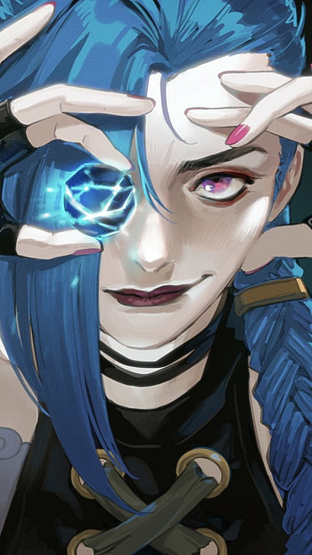 Arcane Jinx / Jinx - Arcane Art / Arcane TV: Jinx Portrait, Jinx (League Of Legends), TV Show, Arcane HD phone wallpaper