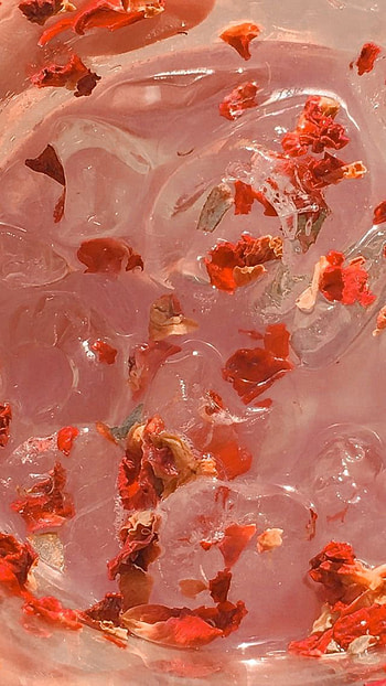 Bubbly, orange, red HD phone wallpaper