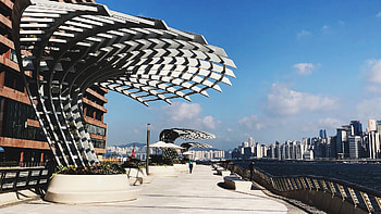 Avenue of Stars, Hong Kong, High Line comparison, New York vibes HD wallpaper
