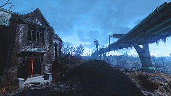 Fallout 4 Creepy House HD wallpaper