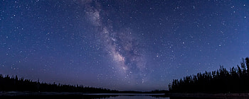 night sky, stars, starry sky ultrawide, Sky Ultra Wide 2560X1080 HD wallpaper