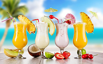 Fresh juice allure, Natural refreshment, Crisp simplicity, Citrus delight HD wallpaper