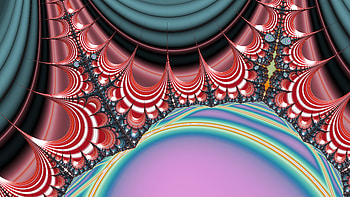 Trippy Psychedelic Fractal, trippy, psychedelic, aesthetic, Abstract, fractal, abstract blue HD wallpaper