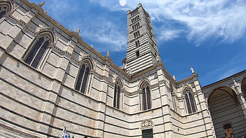 Siena Cathedral, Shopping in Siena, Tuscany, Europe HD wallpaper