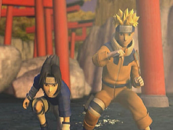 CLASH! NARUTO AND SASUKE VS KABUTO, sasuke, uzumaki, chronicles, naruto, kabuto HD wallpaper