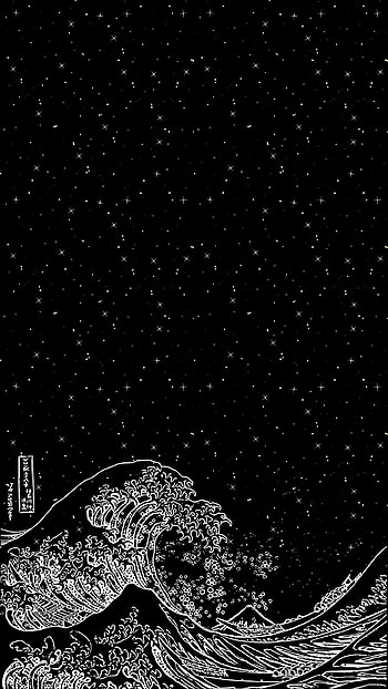 Ocean Art, aesthetic, dark, oled HD phone wallpaper