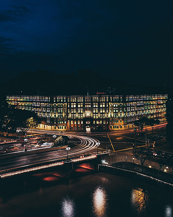 Cities, Building, Night City, Singapore HD phone wallpaper