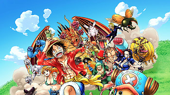 One Piece, Anime adventure, Luffy's crew, Epic battles HD wallpaper
