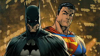 Batman Superman, Michael Turner, superheroes, Batman, comics, costumes, Superman, DC comics HD wallpaper