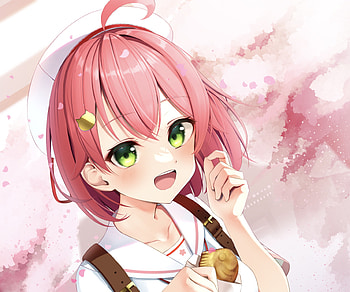 Sakura Miko, hololive, Sakura Miko, Anime, Virtual Youtuber HD wallpaper
