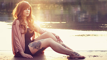 Mix collection of girl tattoo design . quality stunning, bold female tattoo that cover full arm, chest, and shoulder with various ... HD wallpaper