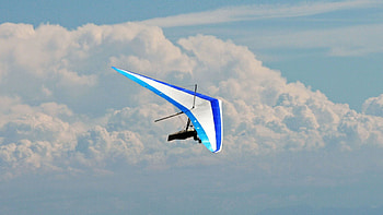 Hang gliding , Sports backgrounds, Glider , Aerial beauty HD wallpaper