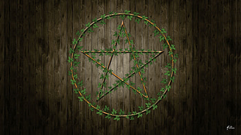 Celtic Pagan Pentagram, celtic, withcraft, pentagram, pagan HD wallpaper