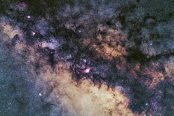 Universe, Stars, Milky Way HD wallpaper